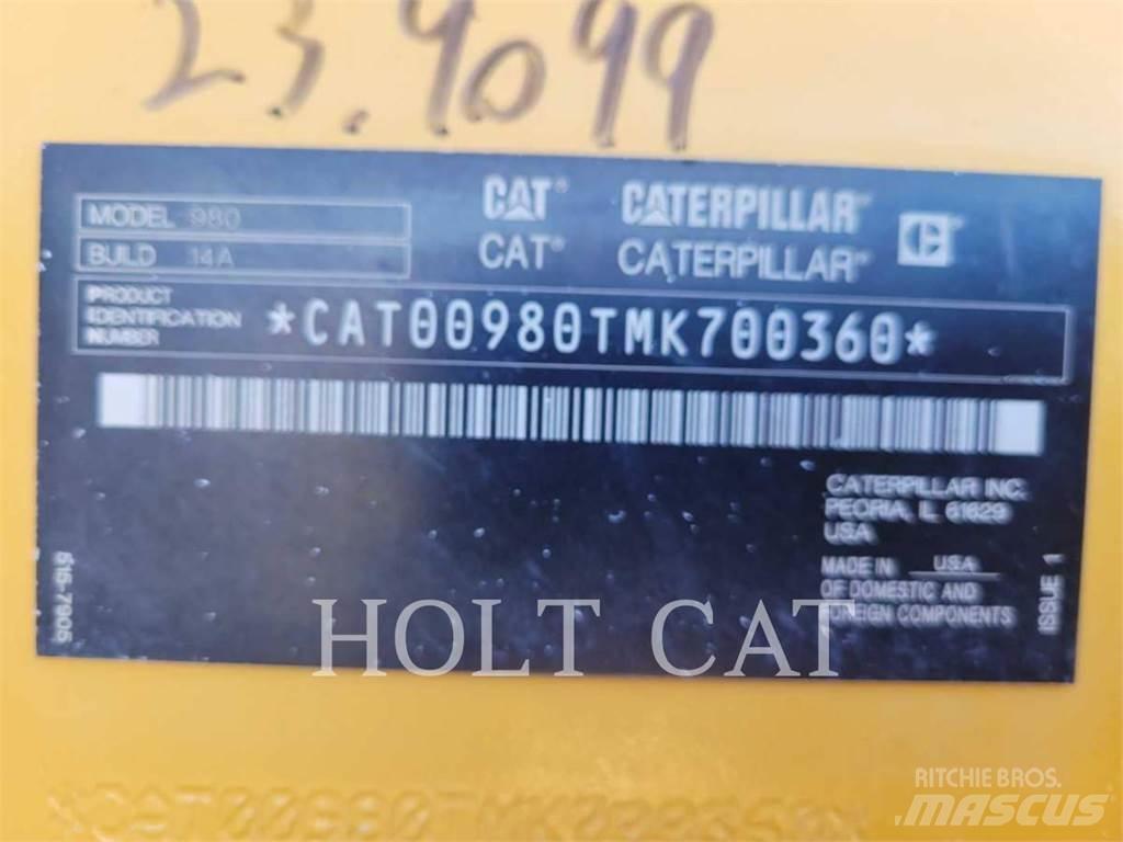CAT 980 Pyöräkuormaajat
