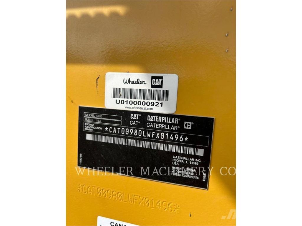 CAT 980 Pyöräkuormaajat