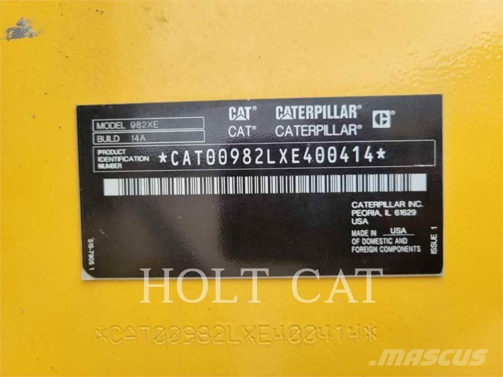 CAT 982 XE Pyöräkuormaajat