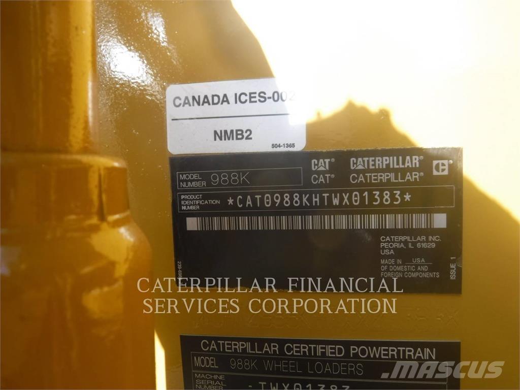 CAT 988K Pyöräkuormaajat