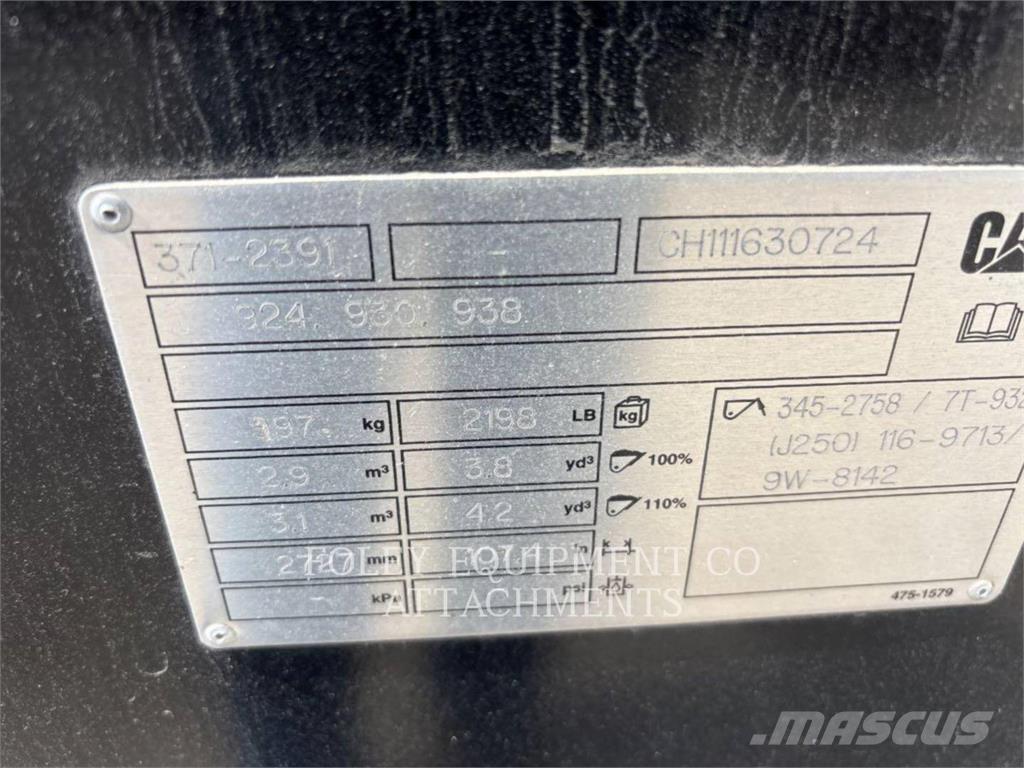 CAT BK38V38GP Pyöräkuormaajat