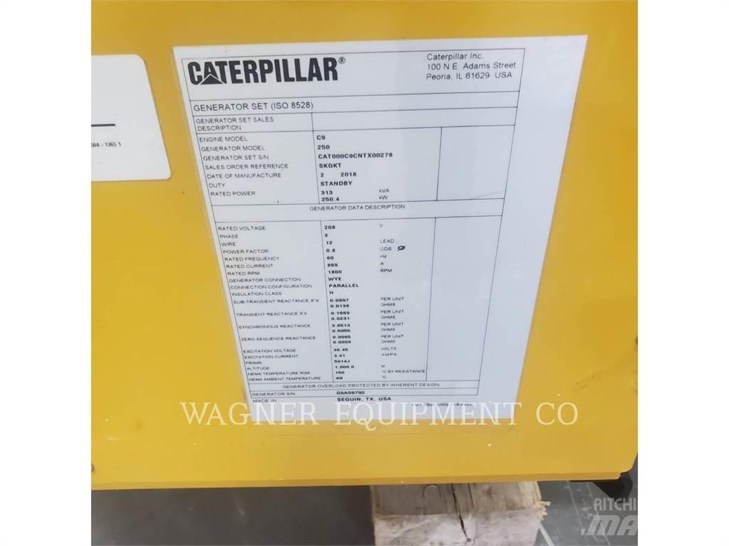 CAT C 9 Dieselgeneraattorit