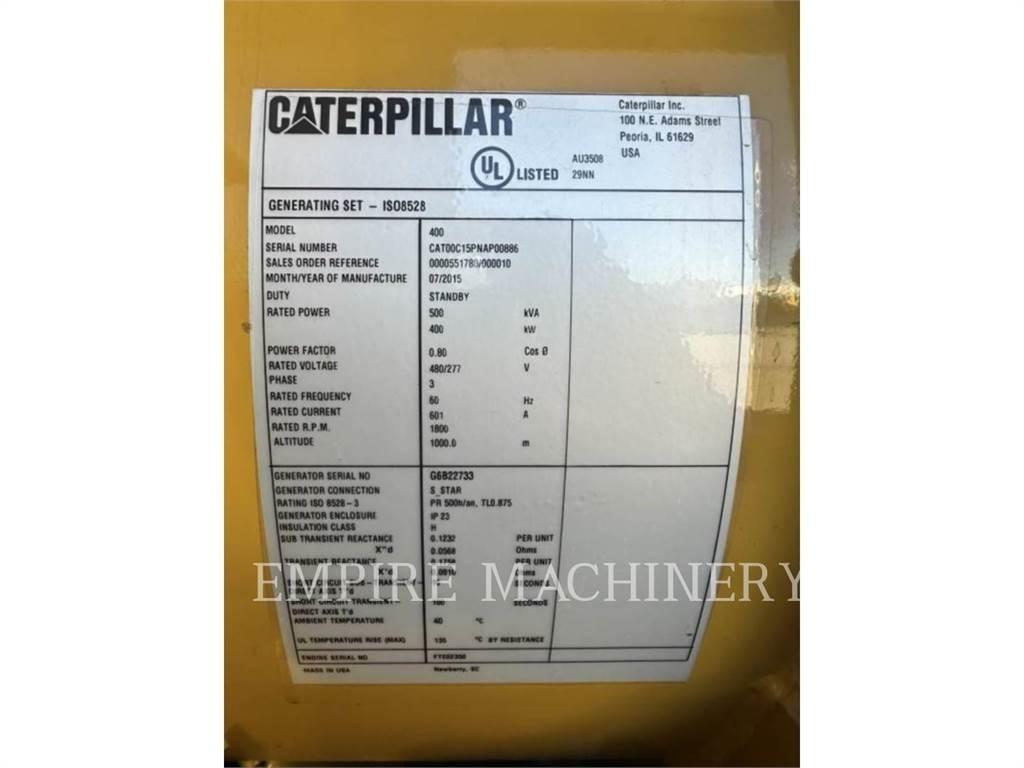 CAT C15 Dieselgeneraattorit
