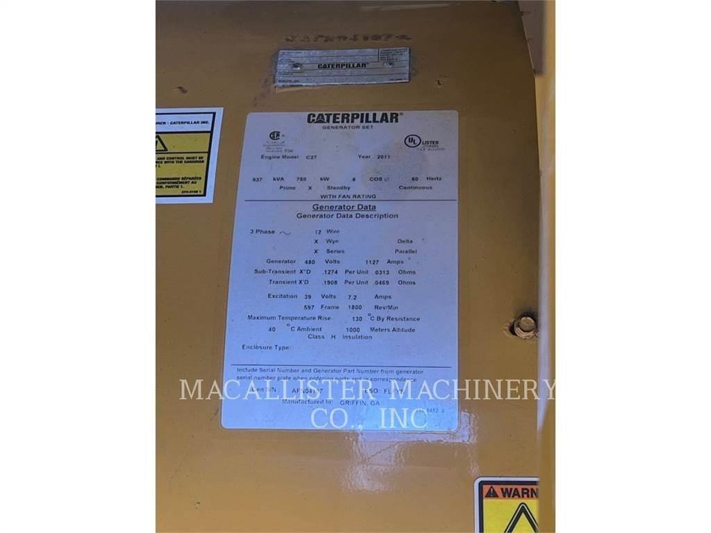 CAT C27 Dieselgeneraattorit
