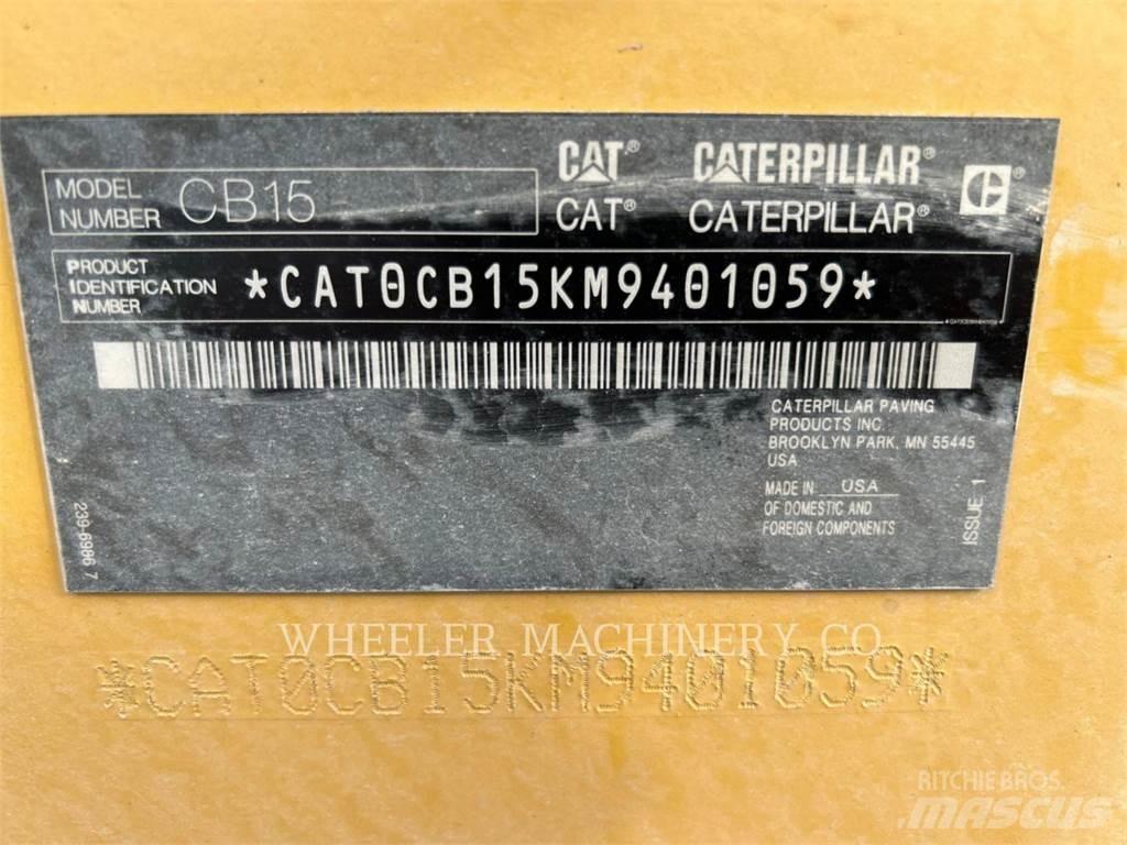 CAT CB15 CW VV Tandemjyrät