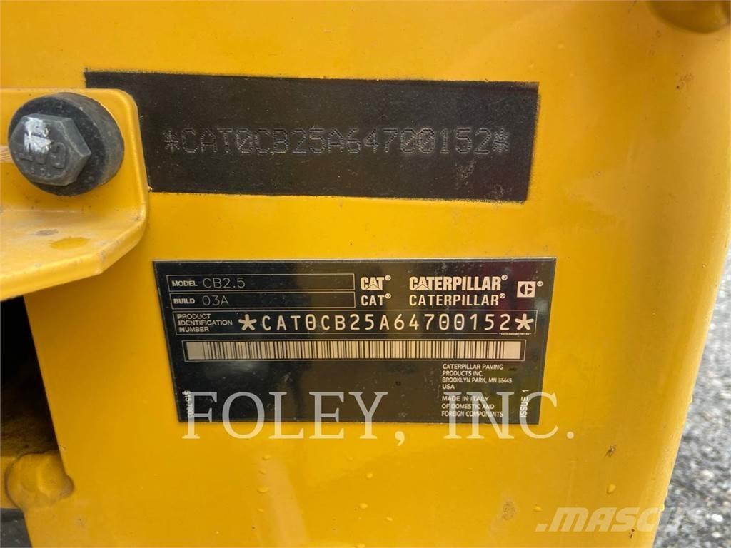 CAT CB2.5-03 Tandemjyrät