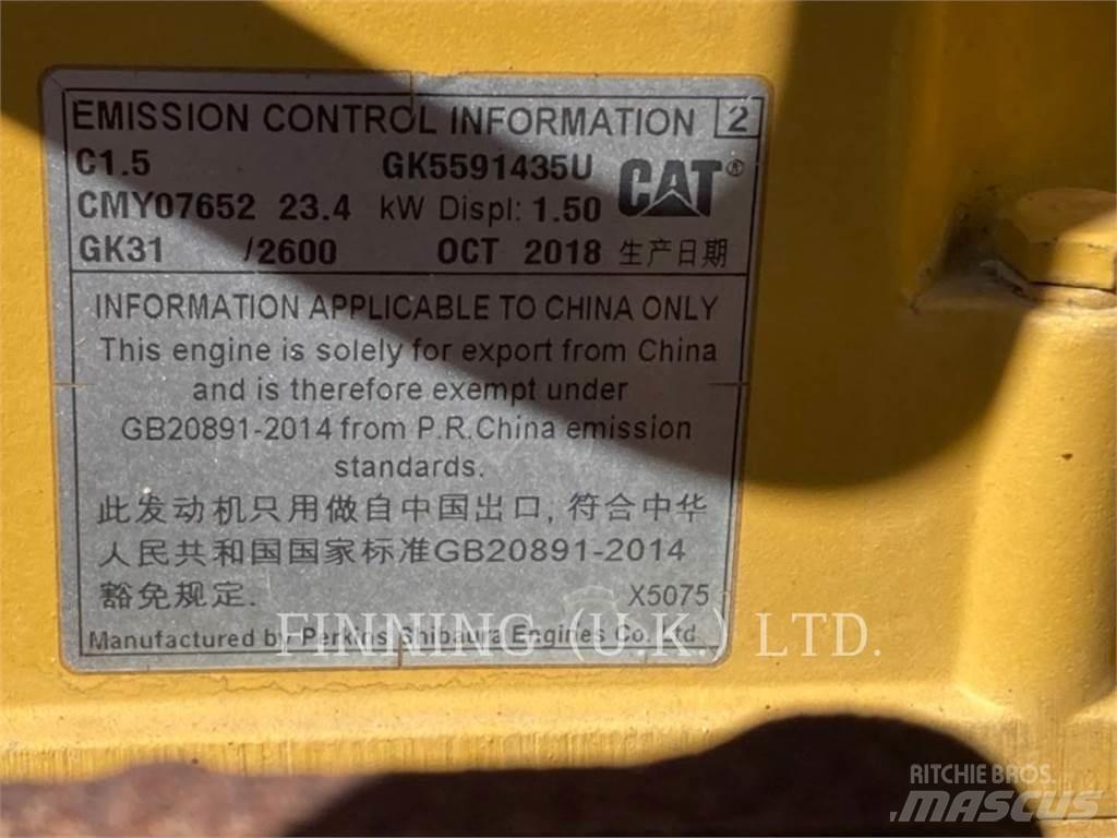 CAT CB2.7 Tiivistyskoneet