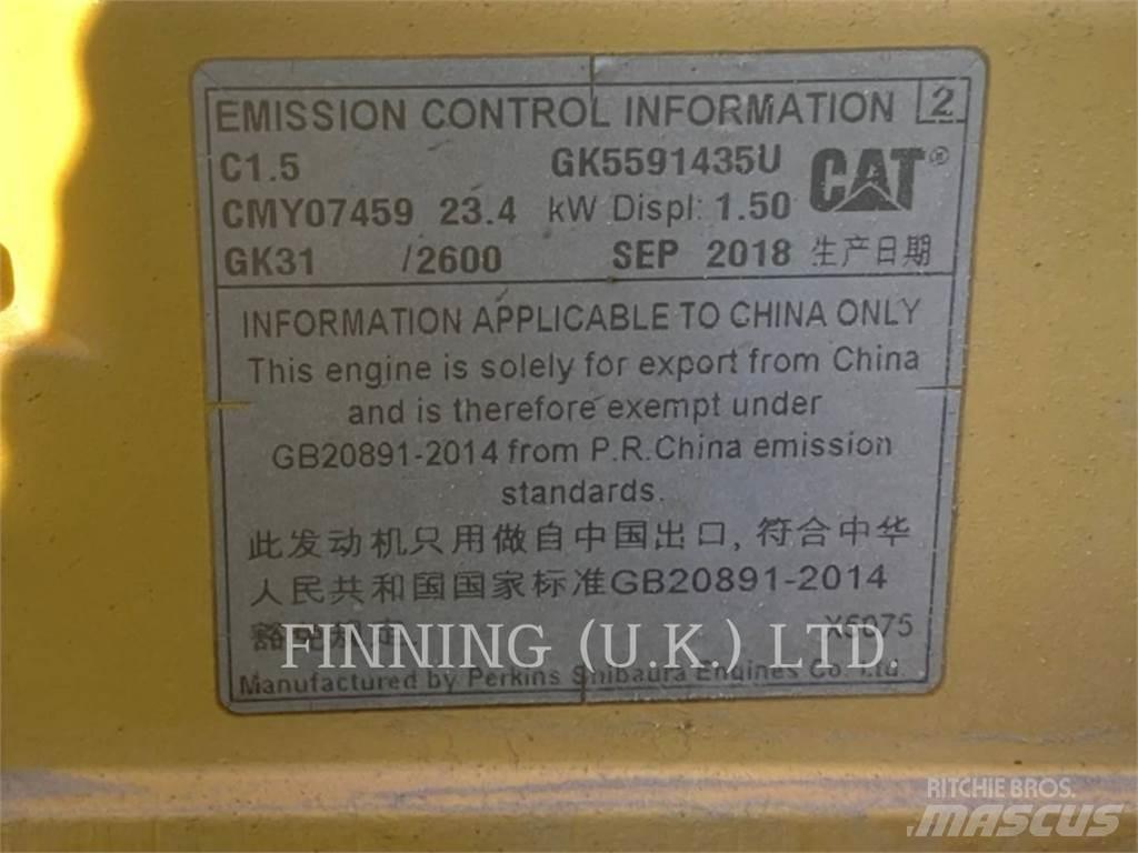 CAT CB2.7 Tiivistyskoneet