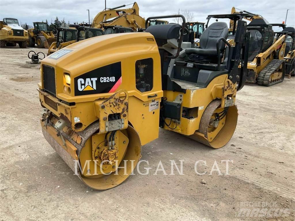 CAT CB24B Yksivalssijyrät