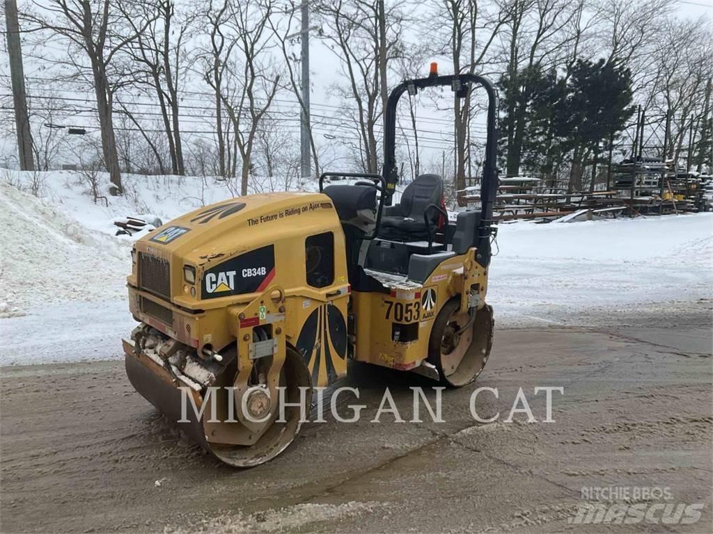 CAT CB34B Yksivalssijyrät