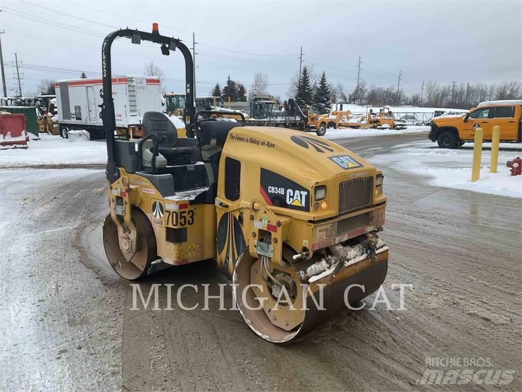 CAT CB34B Yksivalssijyrät
