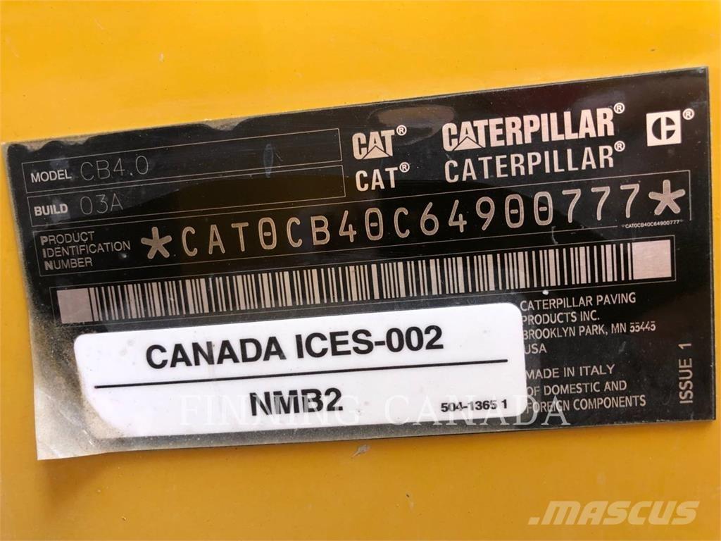 CAT CB4.0-03 Tiivistyskoneet