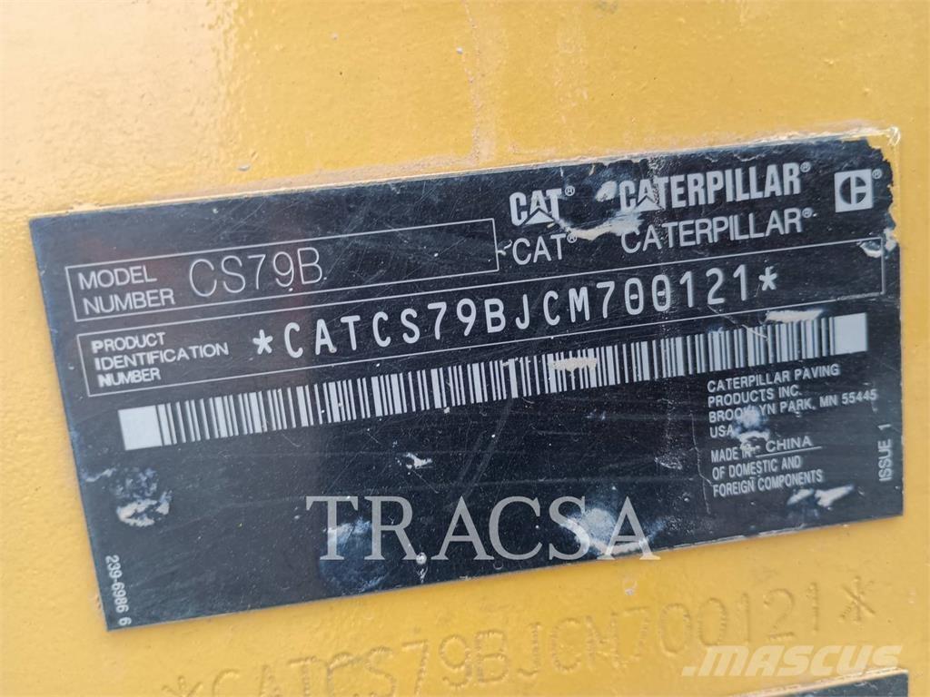 CAT CS 79 B Yksivalssijyrät