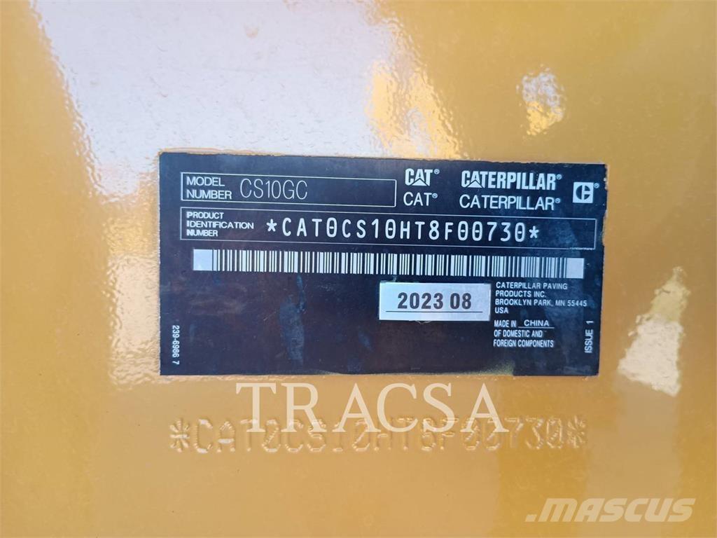 CAT CS10GC Yksivalssijyrät