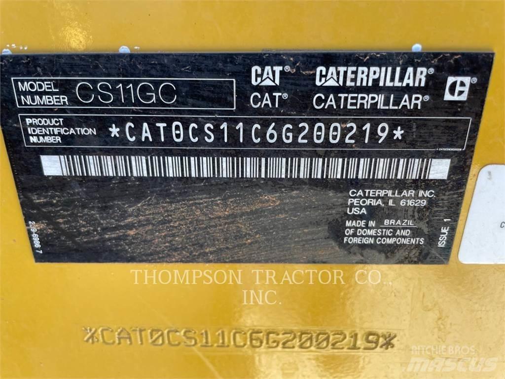 CAT CS11GC Yksivalssijyrät
