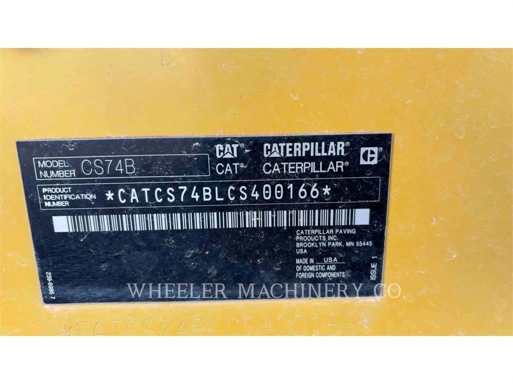 CAT CS74B Yksivalssijyrät