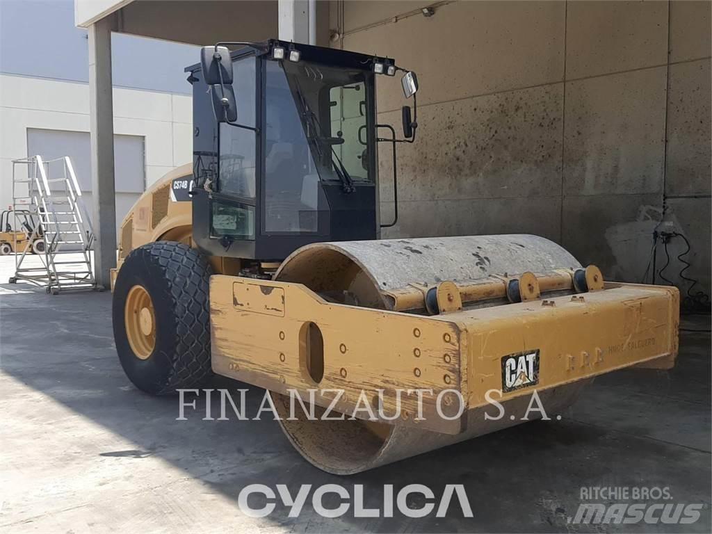 CAT CS74B Yksivalssijyrät