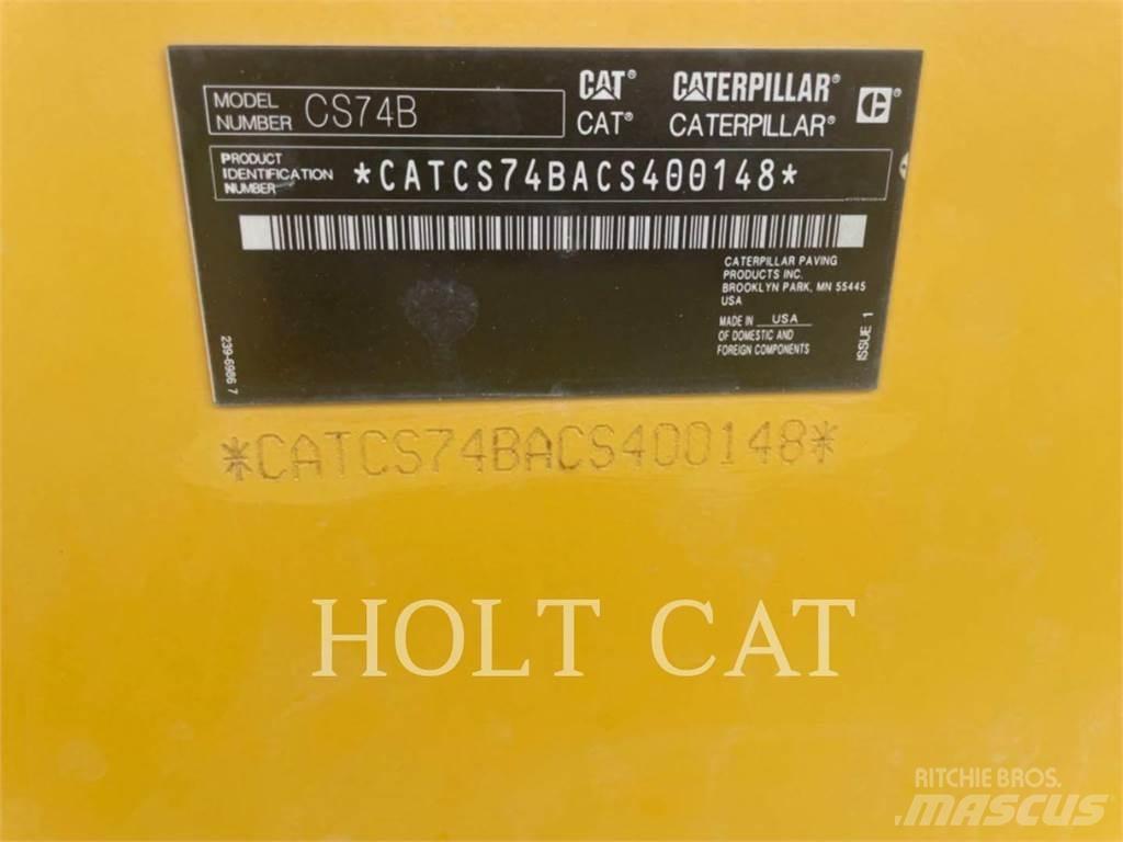 CAT CS74B CAB Yksivalssijyrät