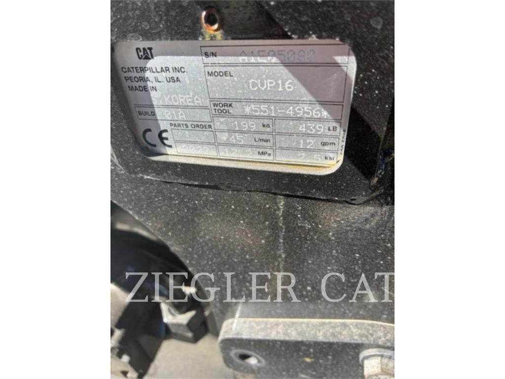 CAT CVP16 Tärylevyt