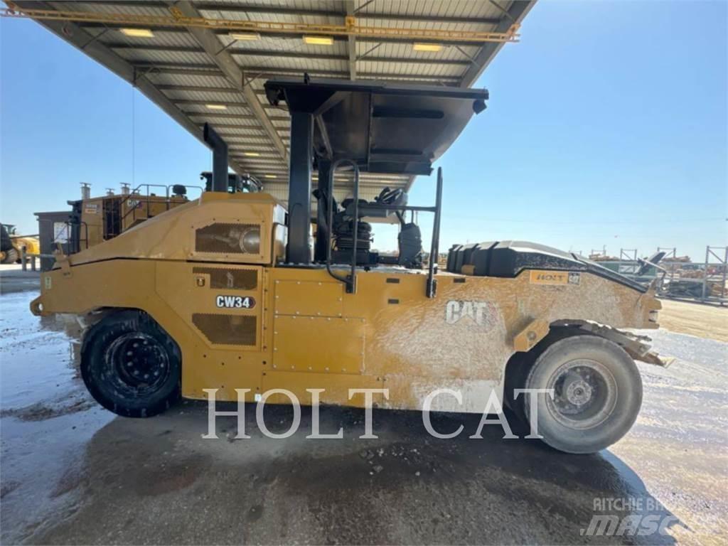 CAT CW34 Yksivalssijyrät