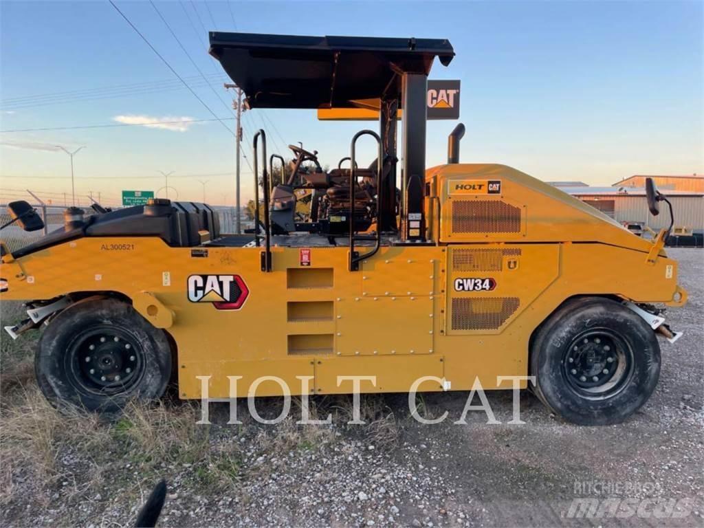 CAT CW34 Yksivalssijyrät