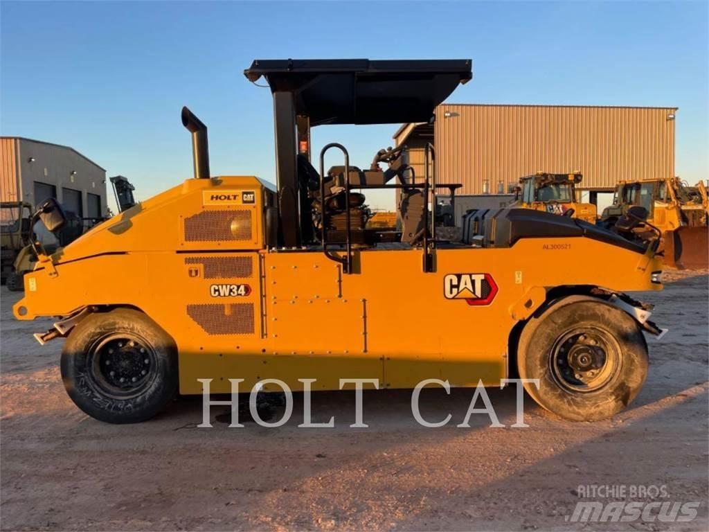 CAT CW34 Yksivalssijyrät