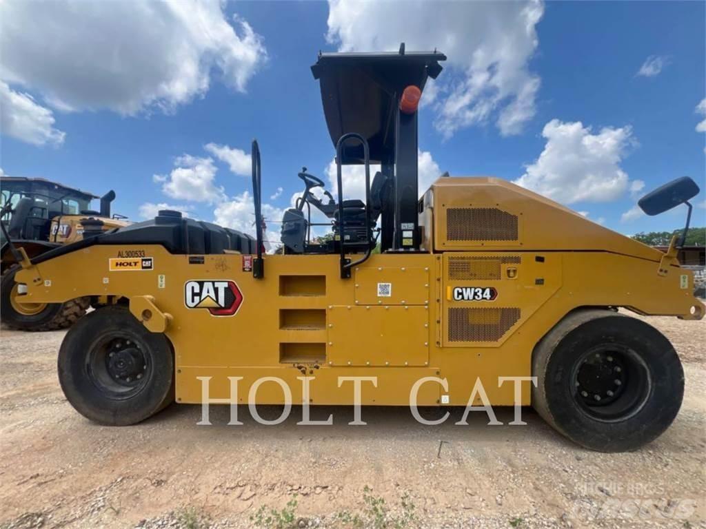 CAT CW34 Yksivalssijyrät