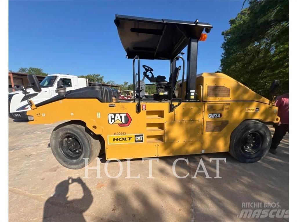 CAT CW34 Yksivalssijyrät