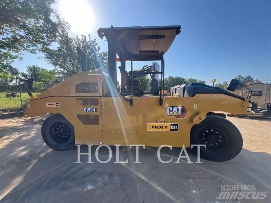 CAT CW34 Yksivalssijyrät