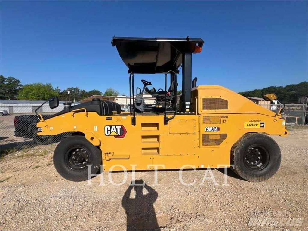 CAT CW34 Yksivalssijyrät