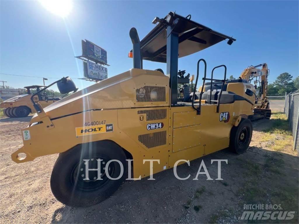 CAT CW34 Yksivalssijyrät