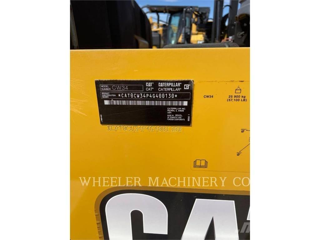 CAT CW34 Kumipyöräjyrät