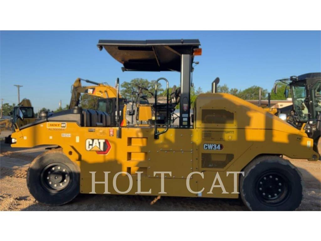 CAT CW34 Yksivalssijyrät