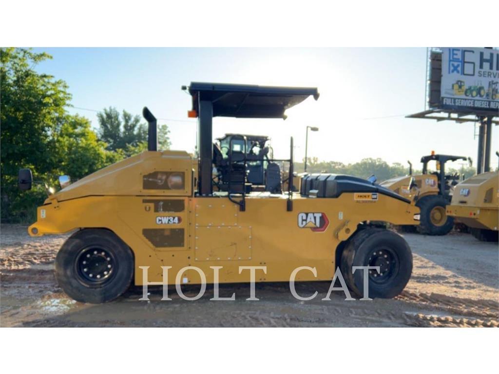 CAT CW34 Yksivalssijyrät
