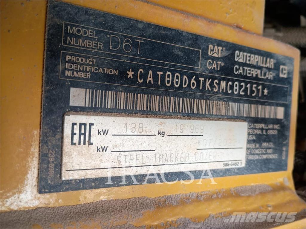 CAT D 6 T Telaketjupuskutraktorit