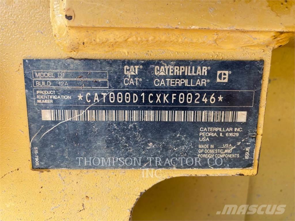 CAT D1 Telaketjupuskutraktorit