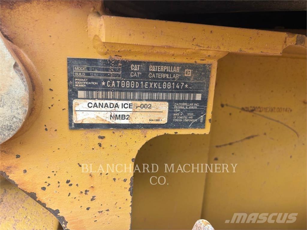 CAT D1 LGP Telaketjupuskutraktorit