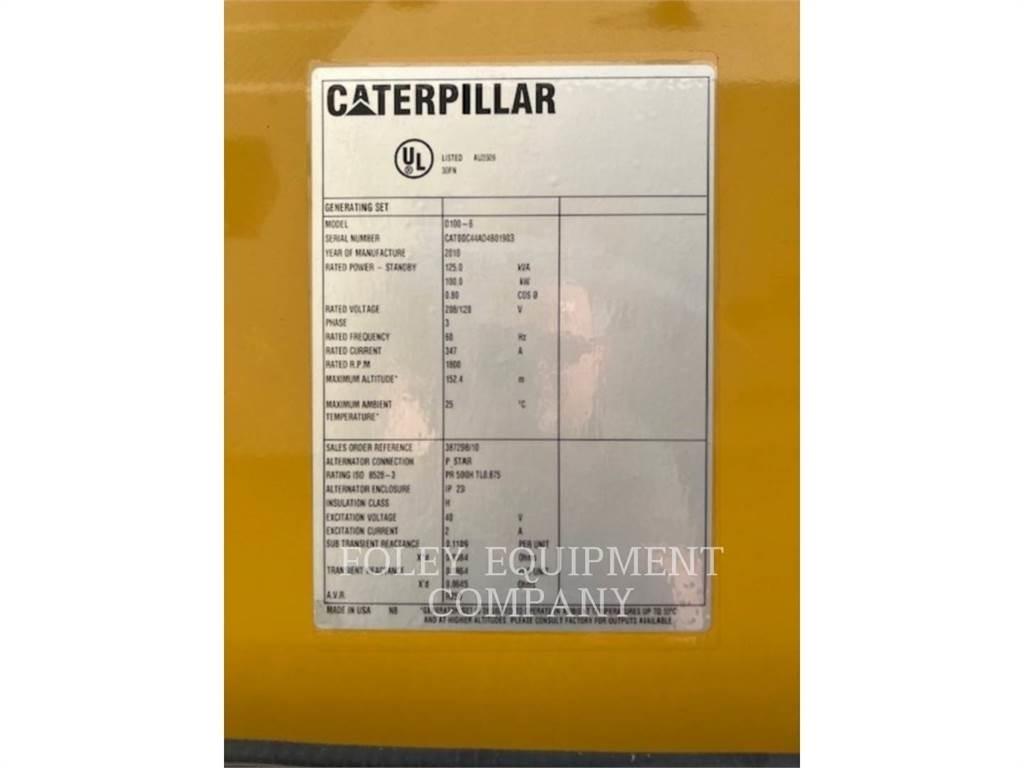 CAT D100 Dieselgeneraattorit