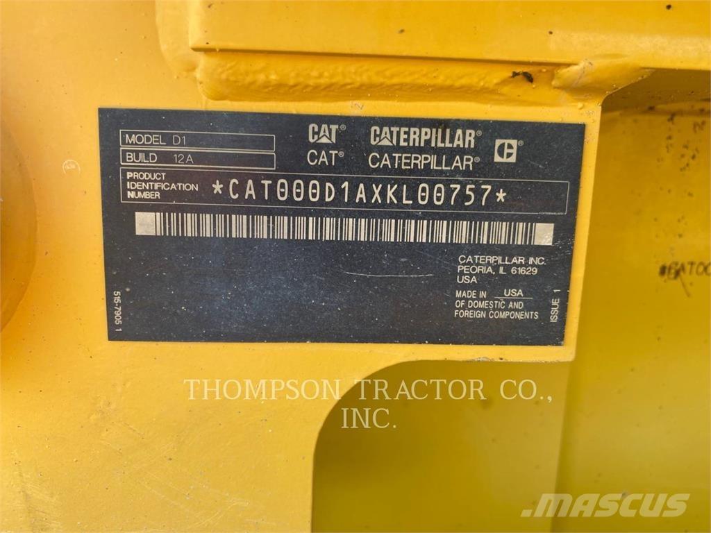 CAT D1LGP Telaketjupuskutraktorit