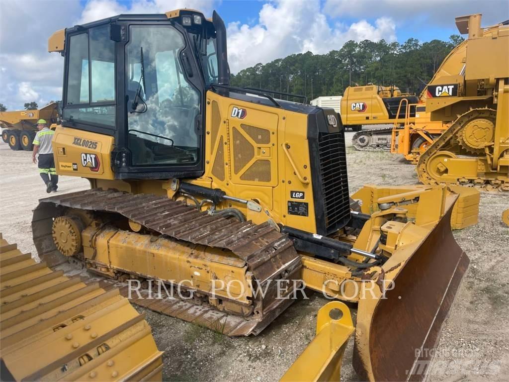 CAT D1LGPCAB Telaketjupuskutraktorit