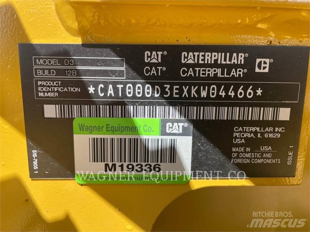 CAT D3 Telaketjupuskutraktorit