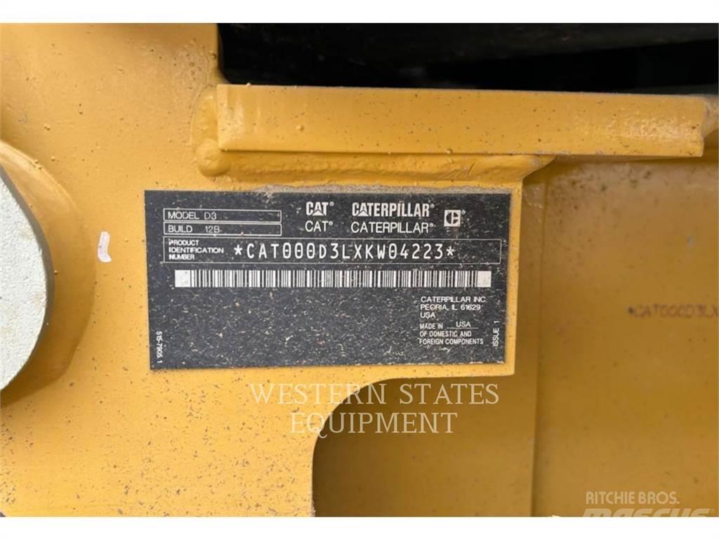 CAT D3 Telaketjupuskutraktorit