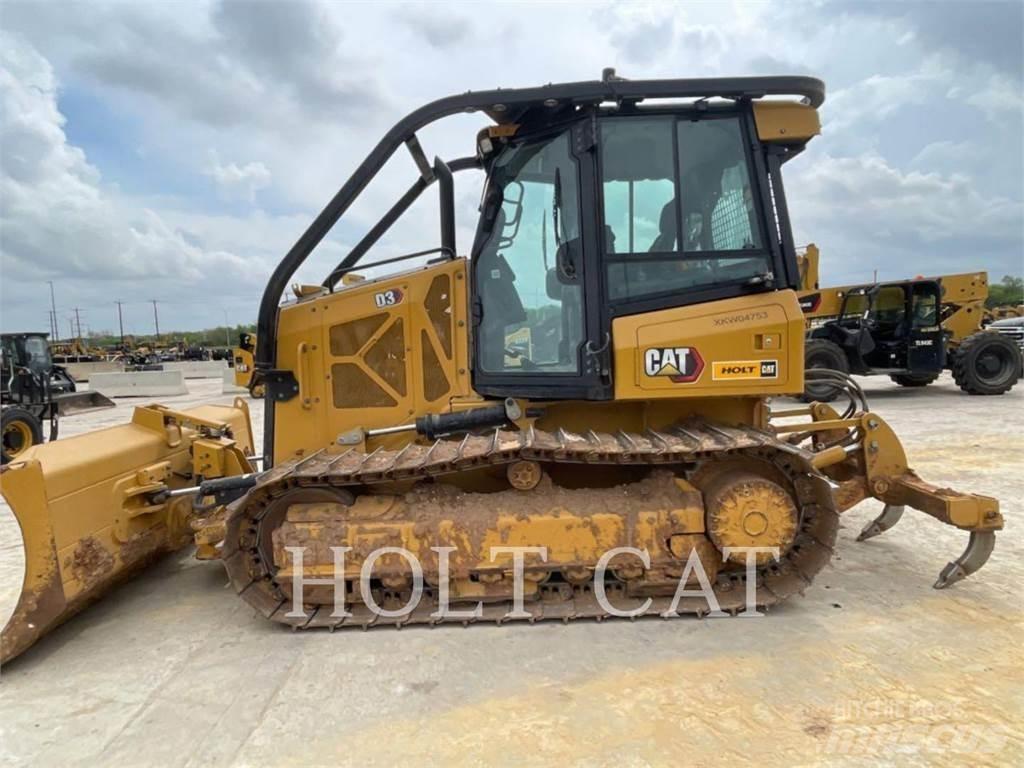CAT D3 CAB3 Telaketjupuskutraktorit