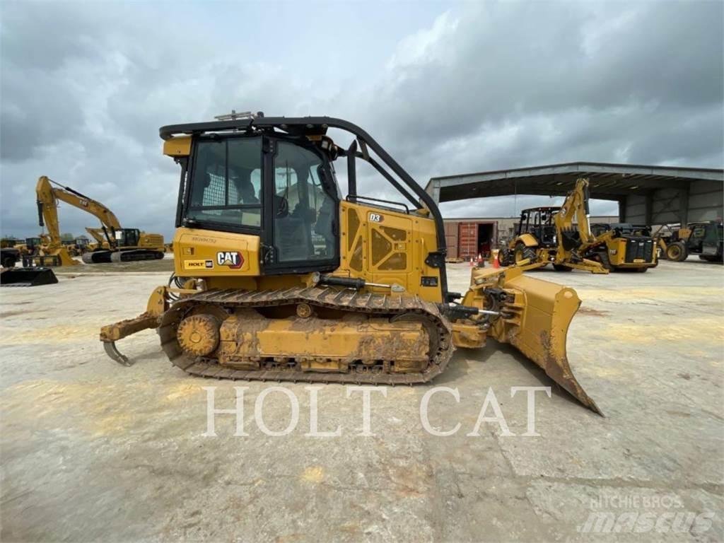 CAT D3 CAB3 Telaketjupuskutraktorit