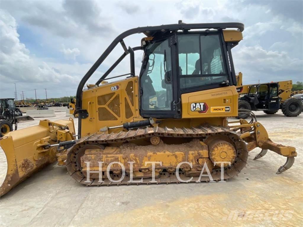 CAT D3 CAB3 Telaketjupuskutraktorit