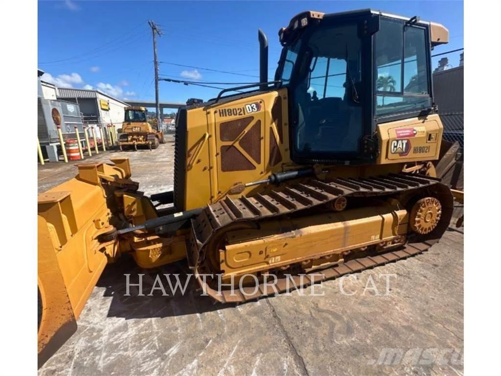 CAT D3 EW Telaketjupuskutraktorit