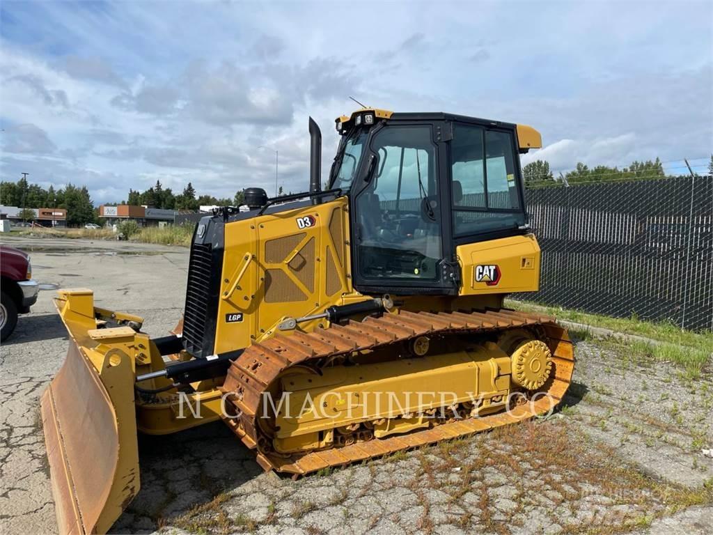CAT D3 LGPCB Telaketjupuskutraktorit