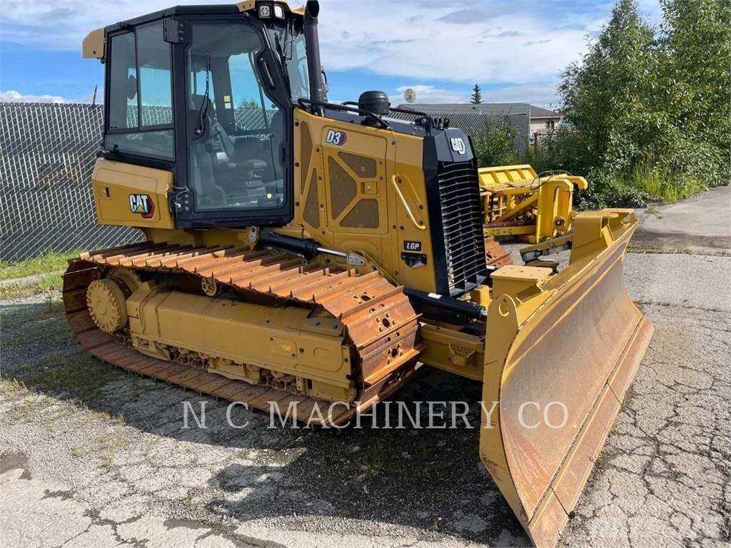CAT D3 LGPCB Telaketjupuskutraktorit