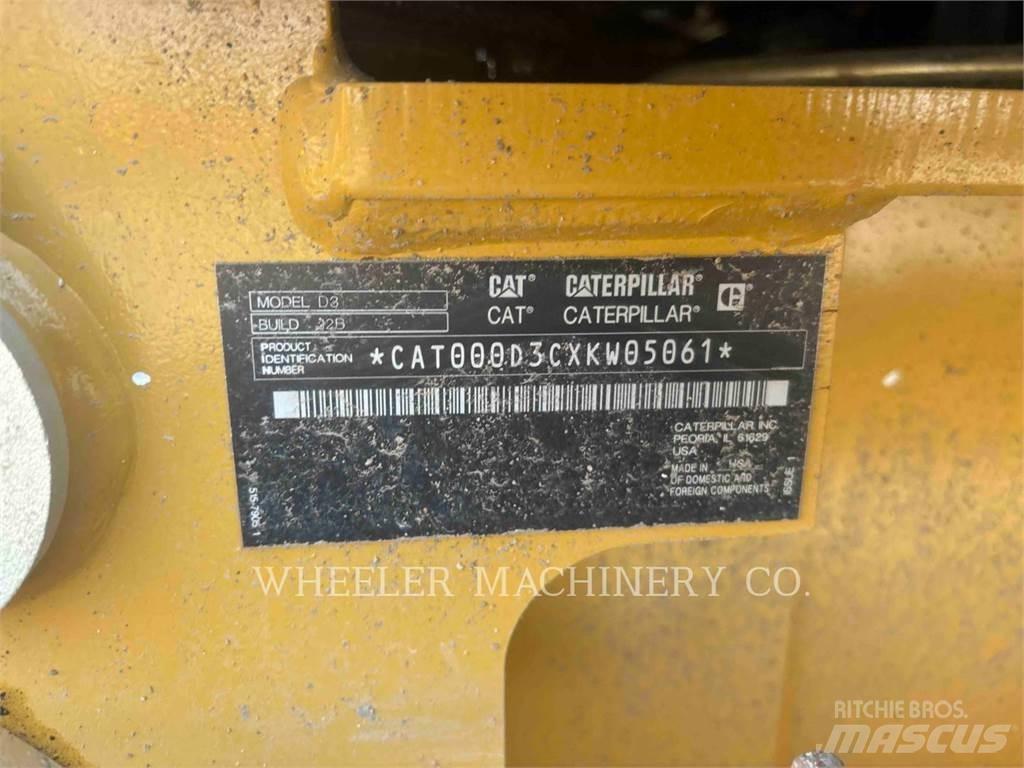CAT D3 XL Telaketjupuskutraktorit
