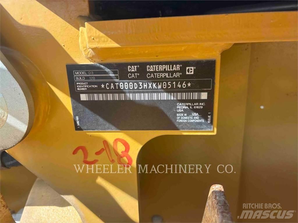 CAT D3 XL Telaketjupuskutraktorit